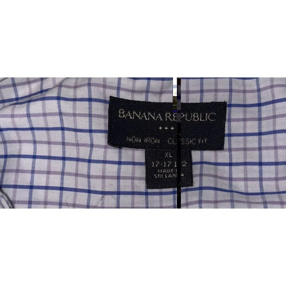 Banana Republic Classic Fit Shirt XL 100% Cotton